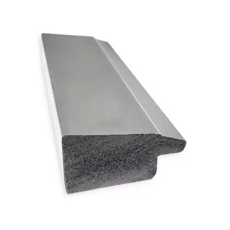 Miroir de porte encadré brossé nickel : Cadre en polystyrène, Aucun assemblage requis