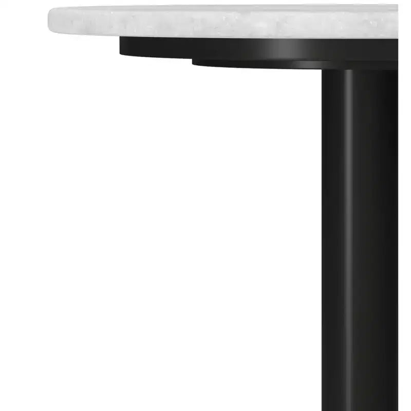Table d'appoint moderne de 40 cm de large