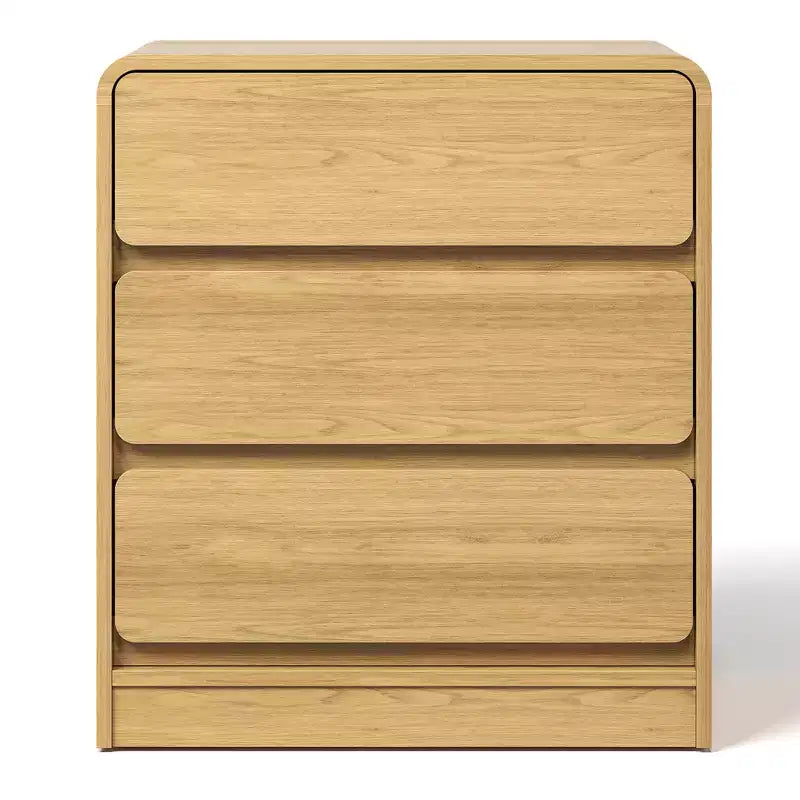 Table de chevet moderne à 3 tiroirs pour chambre à coucher
