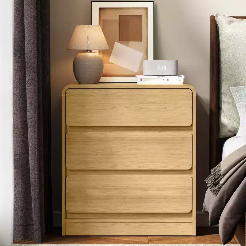 Table de chevet moderne à 3 tiroirs pour chambre à coucher