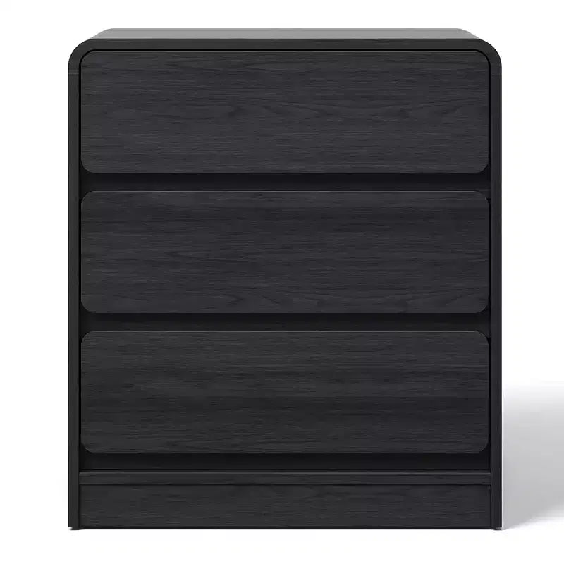 Table de chevet moderne à 3 tiroirs pour chambre à coucher