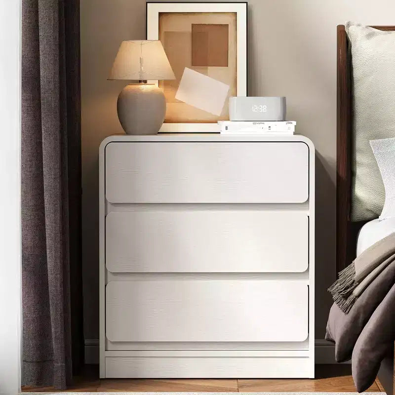 Table de chevet moderne à 3 tiroirs pour chambre à coucher