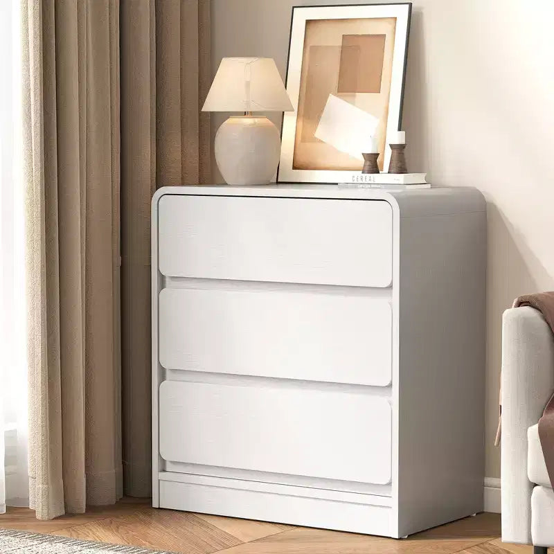 Table de chevet moderne à 3 tiroirs pour chambre à coucher