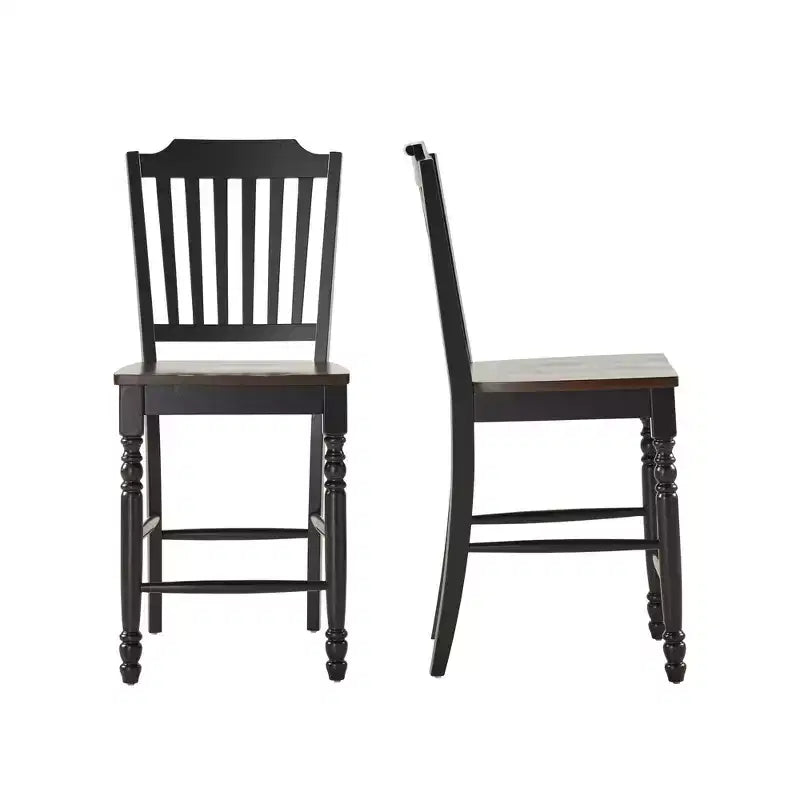 Countryside Two-Tone Counter Stools - Set of 2 - iNSPIRE Q