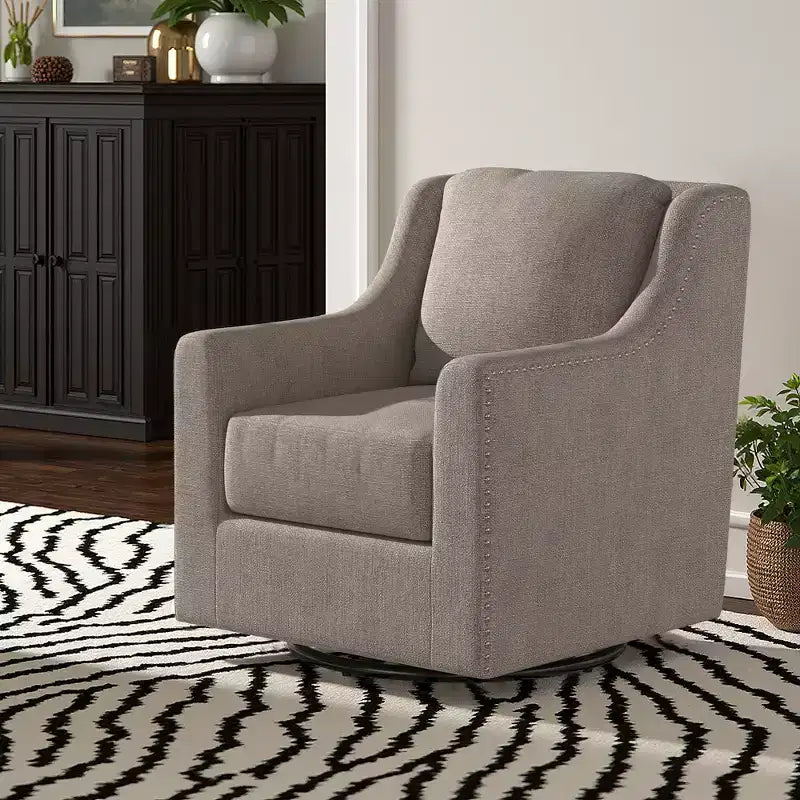 Fauteuil pivotant Nailhead