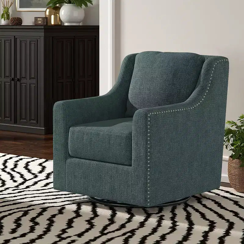 Fauteuil pivotant Nailhead