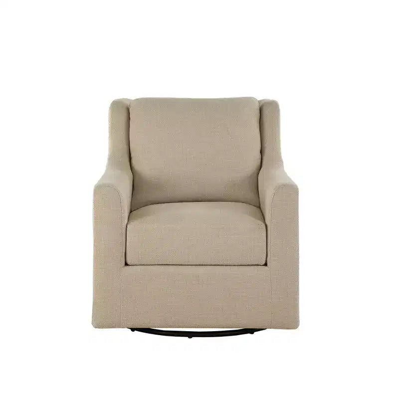 Halden Nailhead Swivel Accent Chair - iNSPIRE Q