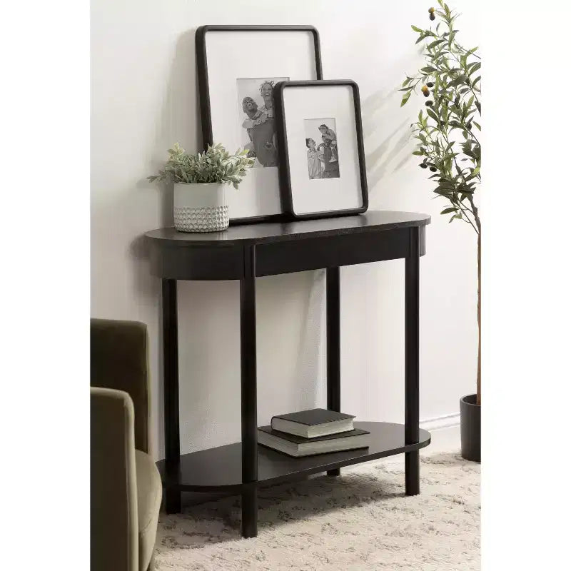 Console Capsule, 36x14x30, Noire