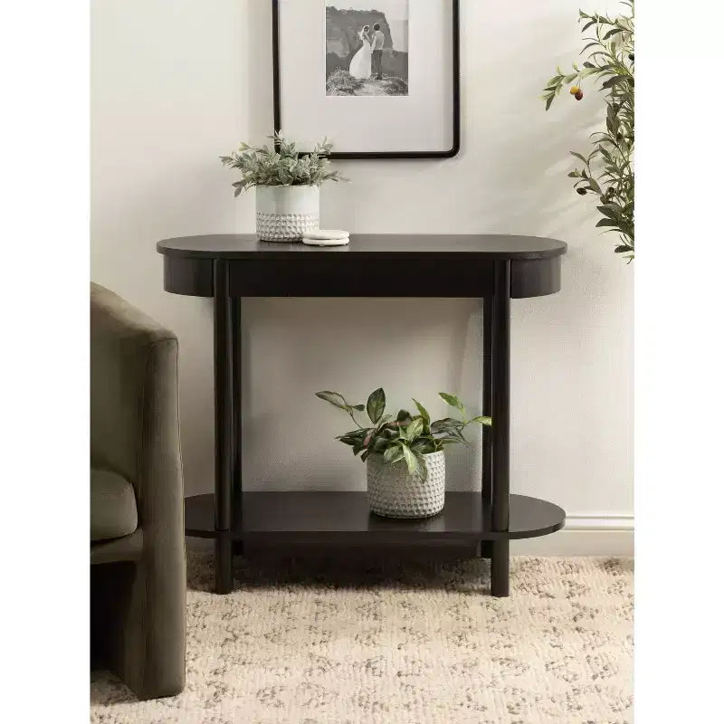 Console Capsule, 36x14x30, Noire