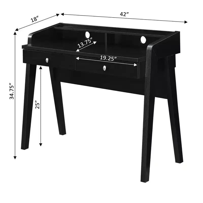 Bureaux pour enfants avec étagère de rangement ouverte