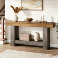Console d'entrée / table de canapé style rustique de 160 cm