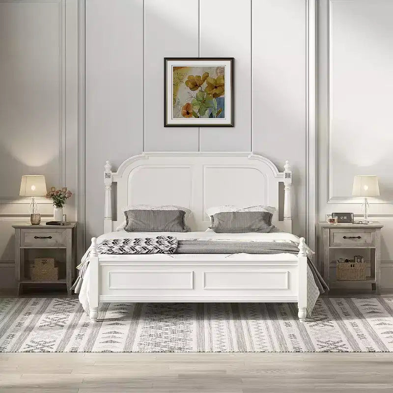 Table de Chevet Polyvalente Moderne pour Chambre à Coucher, Nurserie, Salon, Table d'Appoint avec Tiroir de Rangement, Montage Facile, Grise