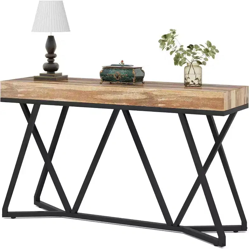 Tribesigns 55.12 Wood-Effect Sofa Table